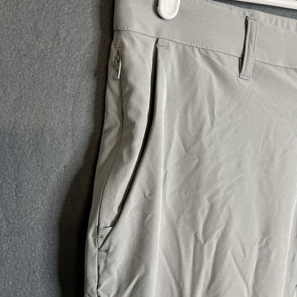 Fabletics The Only Pants Mens Light Gray Performance Golf Stretch sz 32/30 - Picture 2 of 10